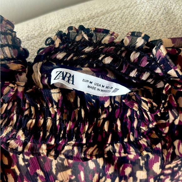 Zara Ruffle Multi Colour Dress - Picture 4 of 10